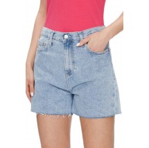 CALVIN KLEIN JEANS MOM SHORT ΒΕΡΜΟΥΔΑ ΓΥΝΑΙΚΕΙΑ BLUΕ DENIM