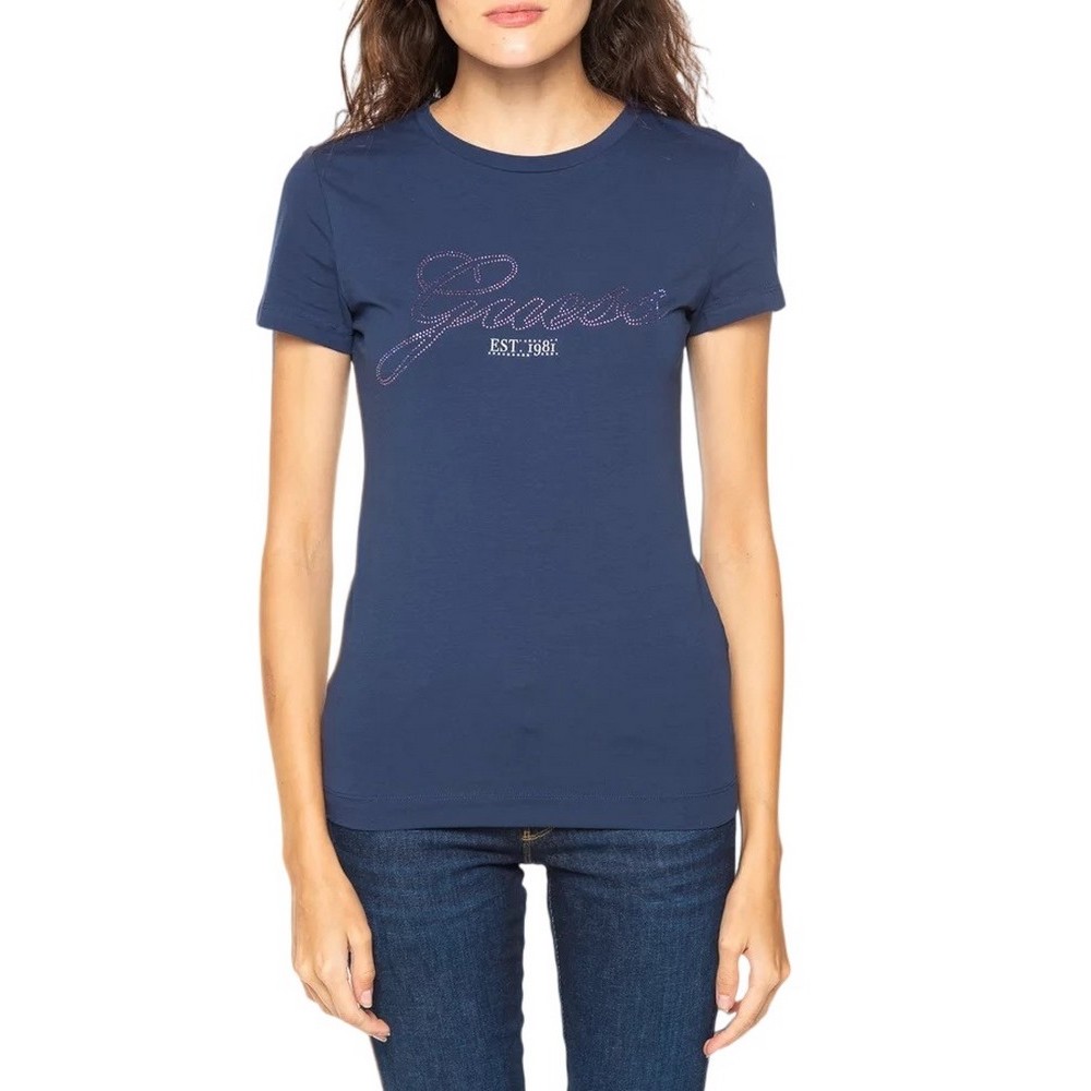 ΜΠΛΟΥΖΑ SELINA ΓΥΝΑΙΚΕΙΑ GUESS NAVY