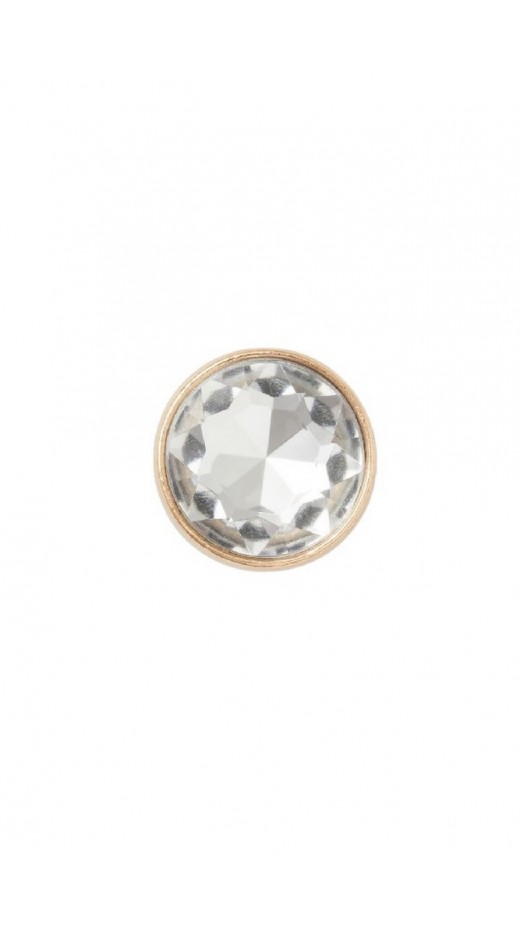 CROCS CLEAR CIRCLE GEM JIBBITZ CHARMS ΑΞΕΣΟΥΑΡ ΓΥΝΑΙΚΕΙΟ GOLD