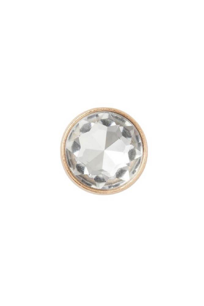 CROCS CLEAR CIRCLE GEM JIBBITZ CHARMS ΑΞΕΣΟΥΑΡ ΓΥΝΑΙΚΕΙΟ GOLD