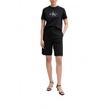 CALVIN KLEIN JEANS MILANO BERMUDA SHORTS ΒΕΡΜΟΥΔΑ ΓΥΝΑΙΚΕΙΑ BLACK