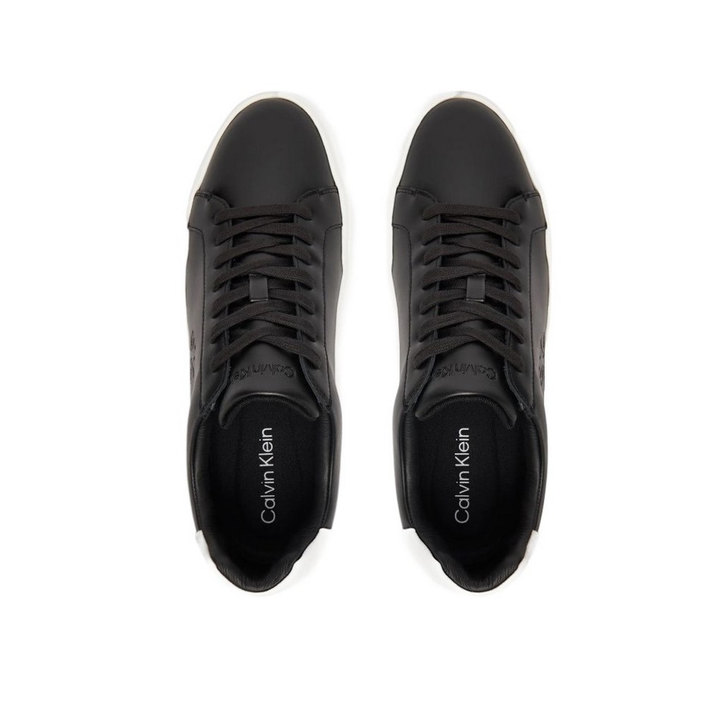 CALVIN KLEIN JEANS CHUNKY CUPSOLE LACEUP LTH ΠΑΠΟΥΤΣΙ ΑΝΔΡΙΚΟ BLACK/WHITE