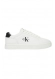 CALVIN KLEIN JEANS CHUNKY CUPSOLE LACEUP LTH ΠΑΠΟΥΤΣΙ ΑΝΔΡΙΚΟ WHITE/BLACK