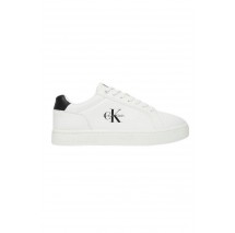 CALVIN KLEIN JEANS CHUNKY CUPSOLE LACEUP LTH ΠΑΠΟΥΤΣΙ ΑΝΔΡΙΚΟ WHITE/BLACK