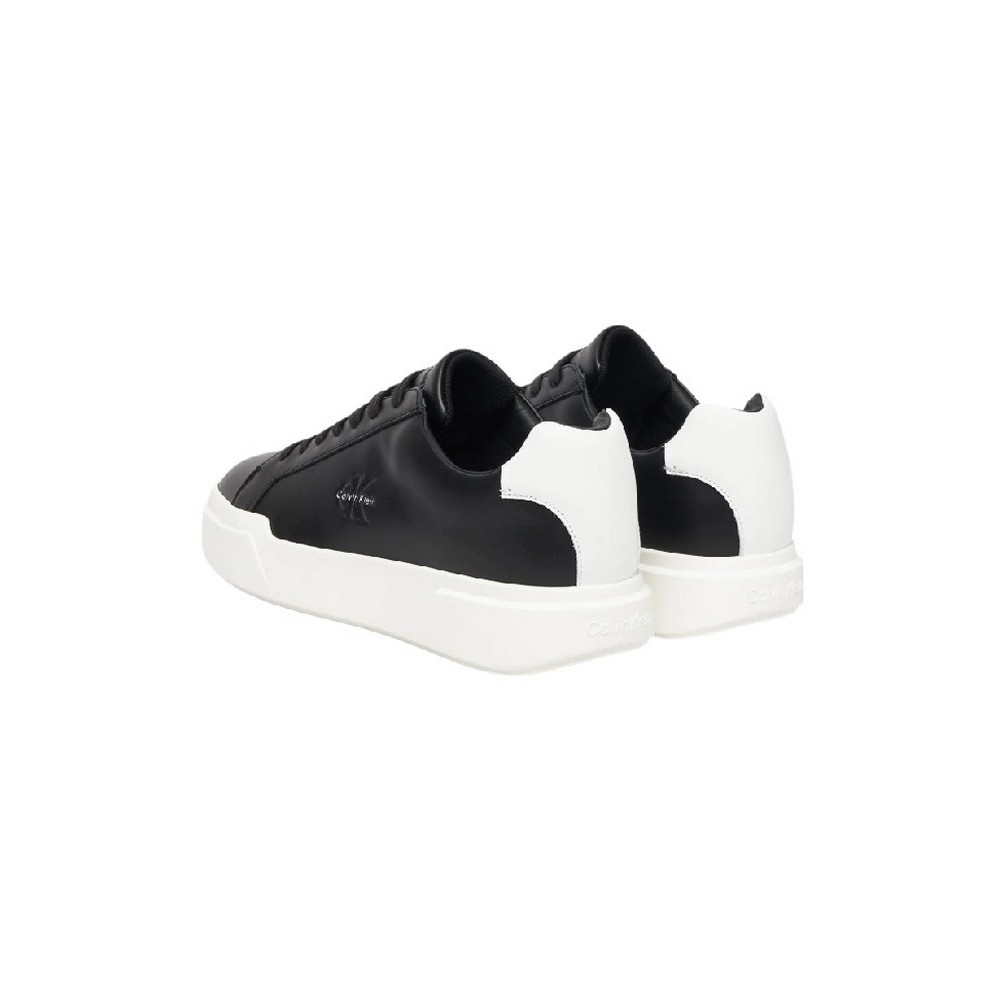 CALVIN KLEIN JEANS CHUNKY CUPSOLE LACEUP LTH ΠΑΠΟΥΤΣΙ ΑΝΔΡΙΚΟ BLACK/WHITE