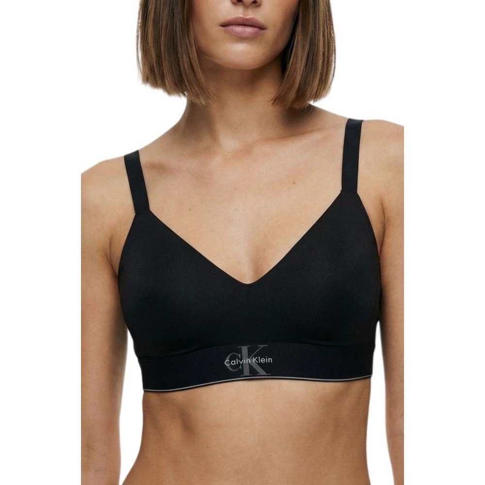 CALVIN KLEIN LIGHTLY LINED BRALETTE ΕΣΩΡΟΥΧΟ ΓΥΝΑΙΚΕΙΟ BLACK