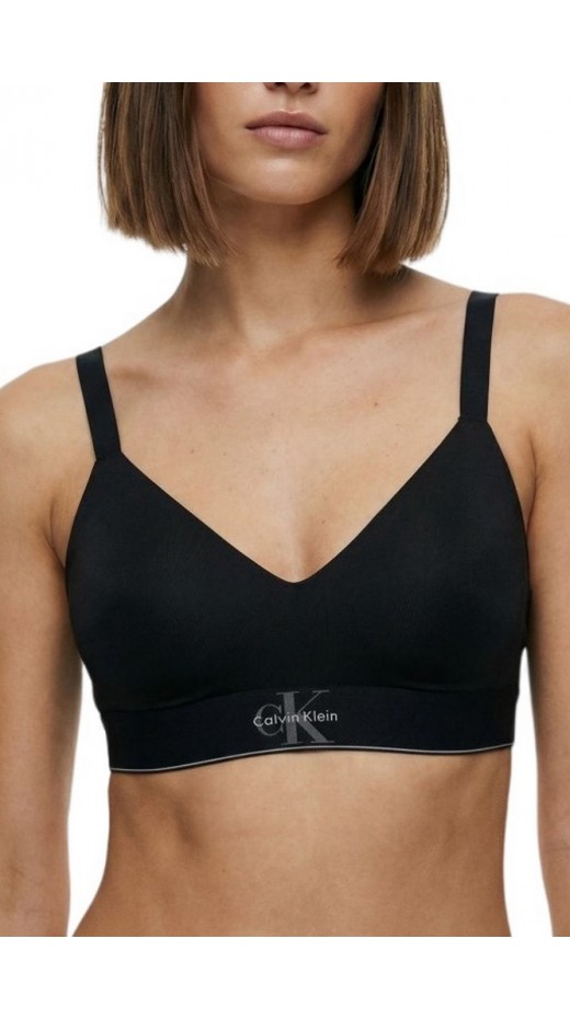 CALVIN KLEIN LIGHTLY LINED BRALETTE ΕΣΩΡΟΥΧΟ ΓΥΝΑΙΚΕΙΟ BLACK