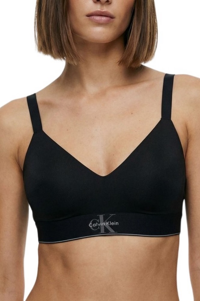 CALVIN KLEIN LIGHTLY LINED BRALETTE ΕΣΩΡΟΥΧΟ ΓΥΝΑΙΚΕΙΟ BLACK