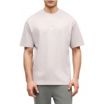 HUGO BOSS JERSEY NALONO T-SHIRT ΜΠΛΟΥΖΑ ΑΝΔΡΙΚΗ SOFT PINK