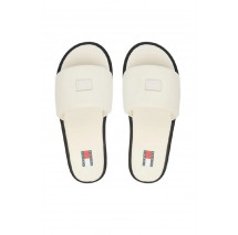 TOMMY JEANS SOFT PADDED CASUAL SLIDE ΠΑΝΤΟΦΛΑΓΥΝΑΙΚΕΙΑ IVORY