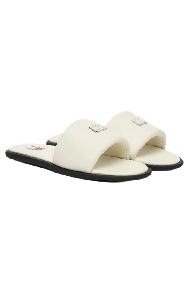 TOMMY JEANS SOFT PADDED CASUAL SLIDE ΠΑΝΤΟΦΛΑΓΥΝΑΙΚΕΙΑ IVORY
