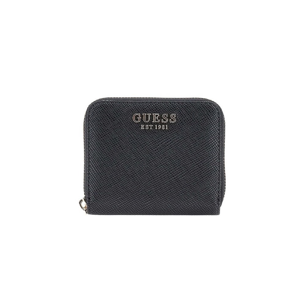 GUESS LAUREL II SLG SMALL ZIP AROUND ΠΟΡΤΟΦΟΛΙ ΓΥΝΑΙΚΕΙΟ BLACK