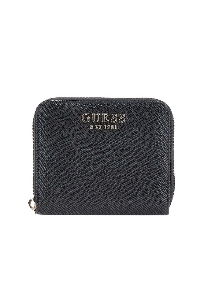 GUESS LAUREL II SLG SMALL ZIP AROUND ΠΟΡΤΟΦΟΛΙ ΓΥΝΑΙΚΕΙΟ BLACK
