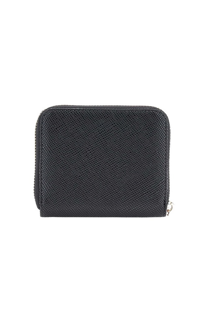 GUESS LAUREL II SLG SMALL ZIP AROUND ΠΟΡΤΟΦΟΛΙ ΓΥΝΑΙΚΕΙΟ BLACK