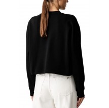 HUGO BOSS DAMASWEE SWEATSHIRT ΜΠΛΟΥΖΑ ΦΟΥΤΕΡ ΓΥΝΑΙΚΕΙΑ BLACK