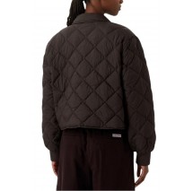 CALVIN KLEIN JEANS ULW SHORT SEASONAL QUILTED LINER ΜΠΟΥΦΑΝ ΓΥΝΑΙΚΕΙΟ COFFEE