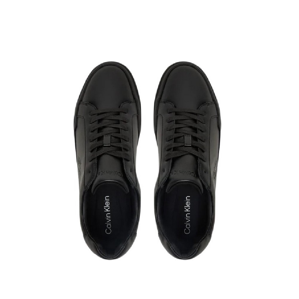 CALVIN KLEIN CHUNKY CUPSOLE LACEUP LTH ΠΑΠΟΥΤΣΙ ΑΝΔΡΙΚΟ BLACK