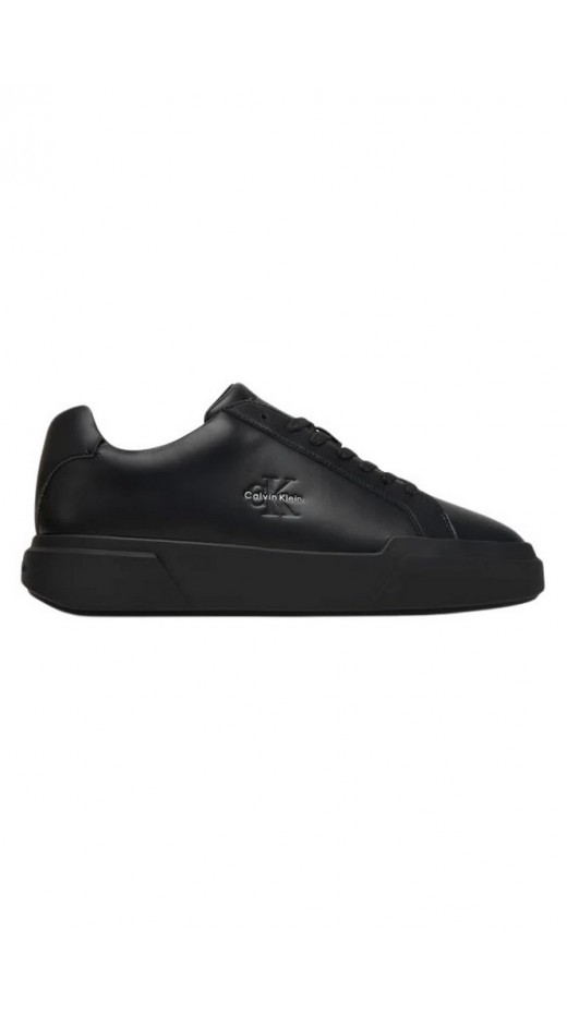 CALVIN KLEIN CHUNKY CUPSOLE LACEUP LTH ΠΑΠΟΥΤΣΙ ΑΝΔΡΙΚΟ BLACK