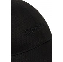 CALVIN KLEIN LOGO EMBROIDERY BASEBALL CAP ΚΑΠΕΛΟ ΑΝΔΡΙΚΟ BLACK