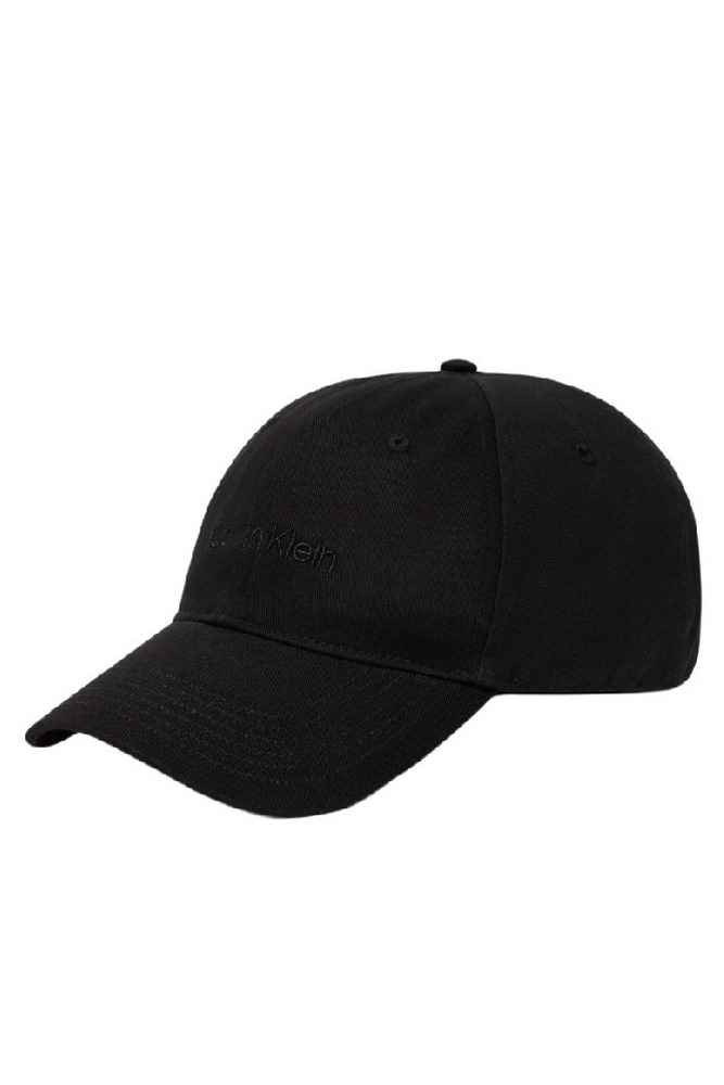 CALVIN KLEIN LOGO EMBROIDERY BASEBALL CAP ΚΑΠΕΛΟ ΑΝΔΡΙΚΟ BLACK