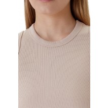 GUESS EDIE TANK ΤΟΠ ΓΥΝΑΙΚΕΙΟ BEIGE