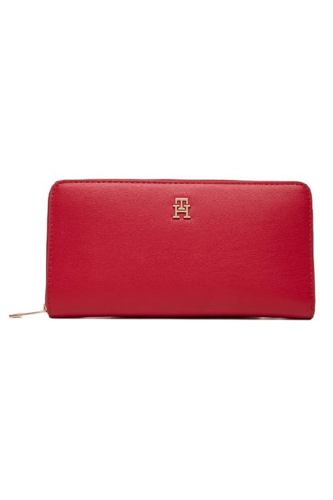 TOMMY HILFIGER ICON LRG ZA ΠΟΡΤΟΦΟΛΙ ΓΥΝΑΙΚΕΙΟ RED