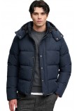 SUPERDRY PREMIUM HOOD PUFFER JKT ΜΠΟΥΦΑΝ ΑΝΔΡΙΚΟ ECLIPSE NAVY