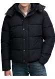 SUPERDRY PREMIUM HOOD PUFFER JKT ΜΠΟΥΦΑΝ ΑΝΔΡΙΚΟ BLACK