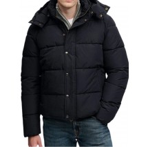 SUPERDRY PREMIUM HOOD PUFFER JKT ΜΠΟΥΦΑΝ ΑΝΔΡΙΚΟ BLACK