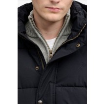 SUPERDRY PREMIUM HOOD PUFFER JKT ΜΠΟΥΦΑΝ ΑΝΔΡΙΚΟ BLACK