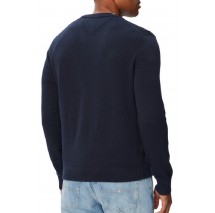 TOMMY JEANS SLIM ESS LIGHT SWEATER EXT ΠΛΕΚΤΗ ΜΠΛΟΥΖΑ ΑΝΔΡΙΚΗ NAVY