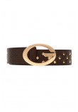 GUESS CAMDEN NT REV & NT ADJ H30 ΖΩΝΗ ΓΥΝΑΙΚΕΙΑ ESPRESSO