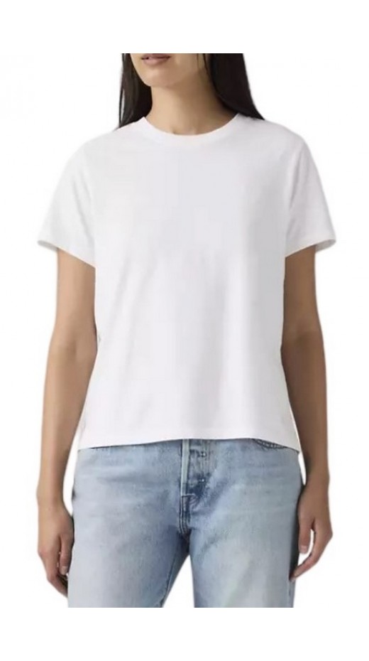 LEVIS® PERFECT TEE LSE HOUSEMARK T-SHIRT ΜΠΛΟΥΖΑ ΓΥΝΑΙΚΕΙΑ WHITE