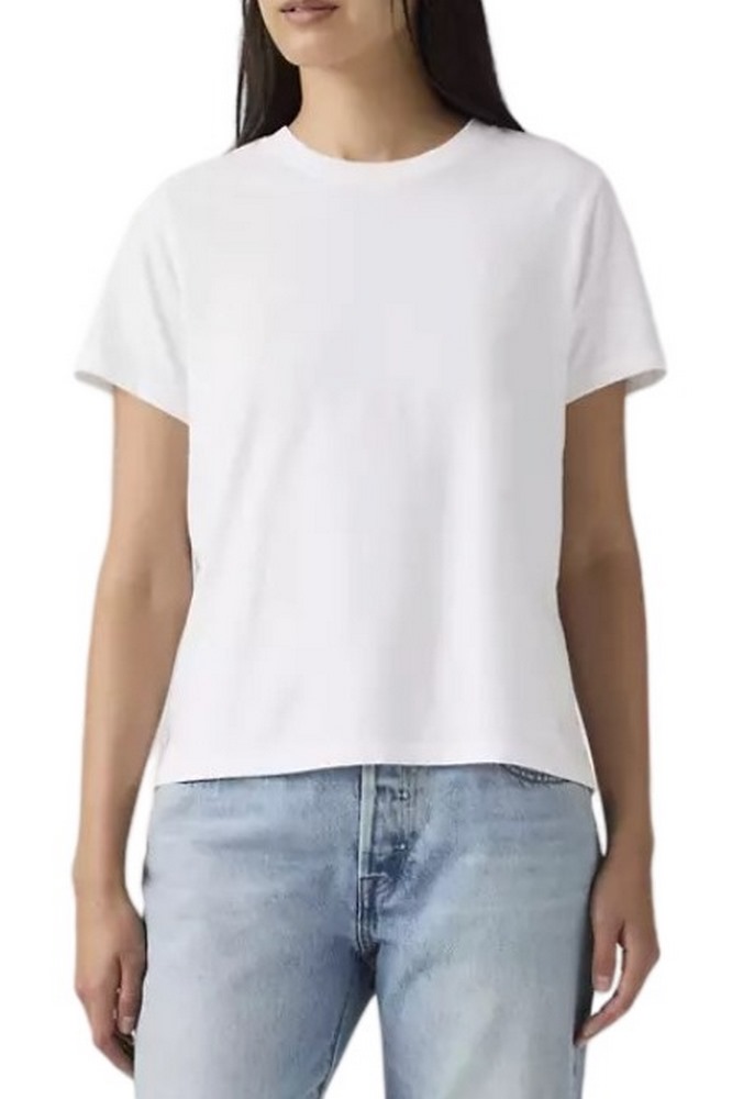 LEVIS® PERFECT TEE LSE HOUSEMARK T-SHIRT ΜΠΛΟΥΖΑ ΓΥΝΑΙΚΕΙΑ WHITE