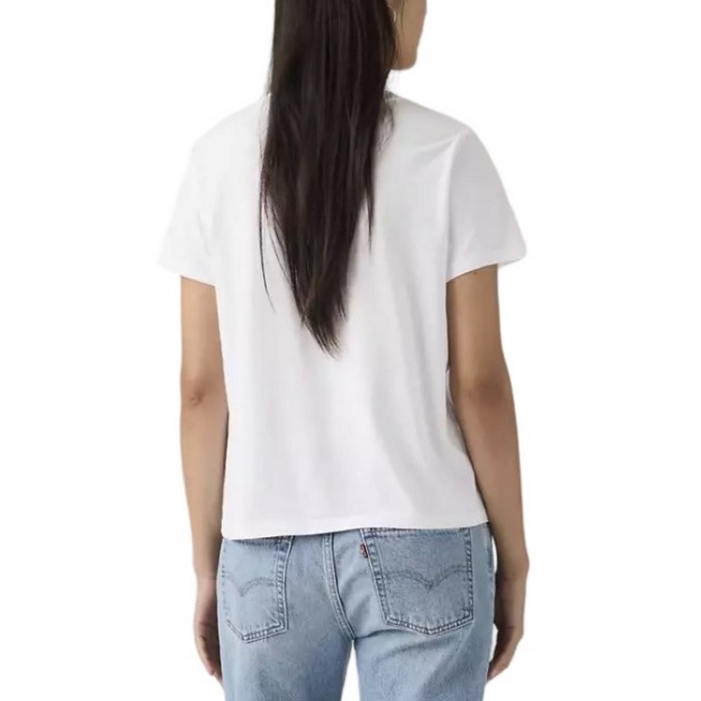 LEVIS® PERFECT TEE LSE HOUSEMARK T-SHIRT ΜΠΛΟΥΖΑ ΓΥΝΑΙΚΕΙΑ WHITE