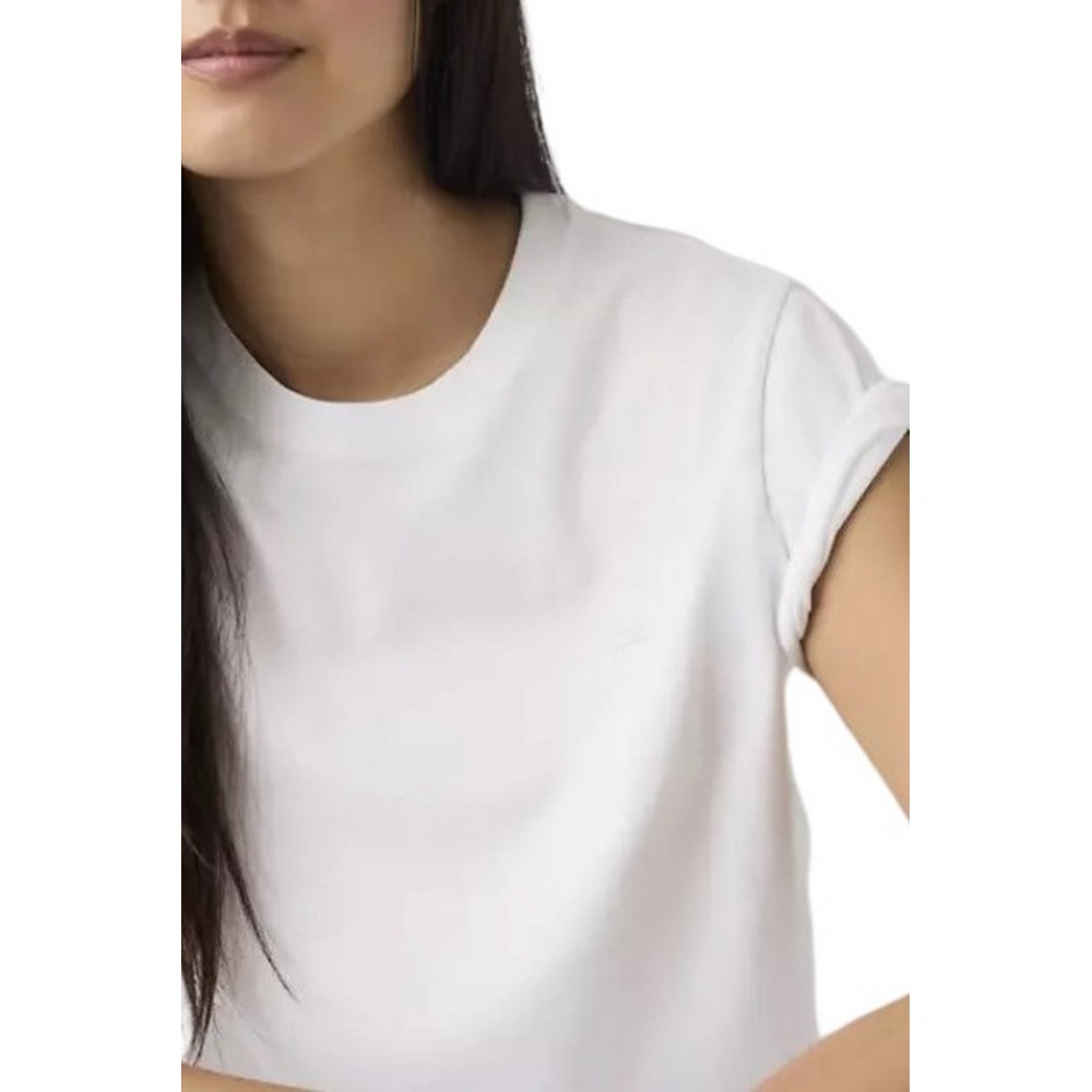 LEVIS® PERFECT TEE LSE HOUSEMARK T-SHIRT ΜΠΛΟΥΖΑ ΓΥΝΑΙΚΕΙΑ WHITE