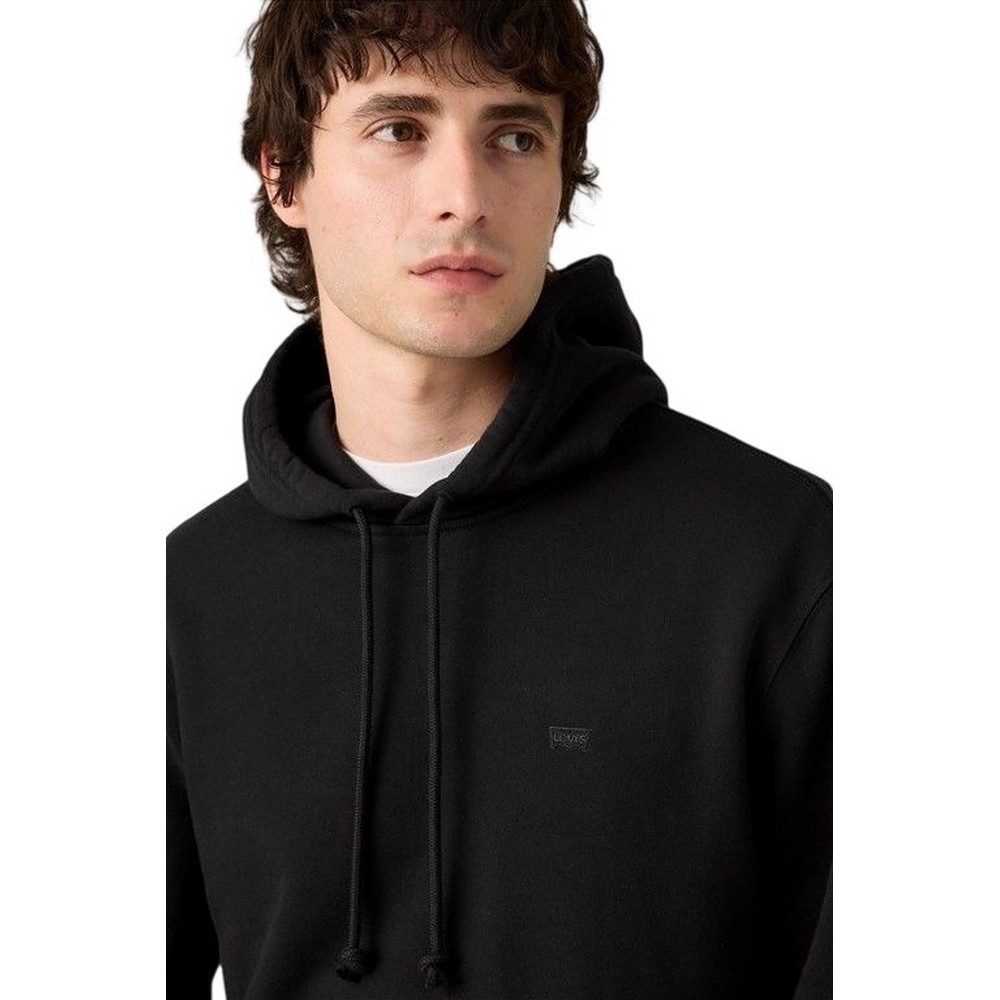 LEVIS THE ORIGINAL HM HOODIE ΜΠΛΟΥΖΑ ΦΟΥΤΕΡ ΑΝΔΡΙΚΗ BLACK