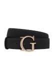 GUESS ADJ AND NOT REV PANT BELT H.35 ΖΩΝΗ ΓΥΝΑΙΚΕΙΑ BLACK