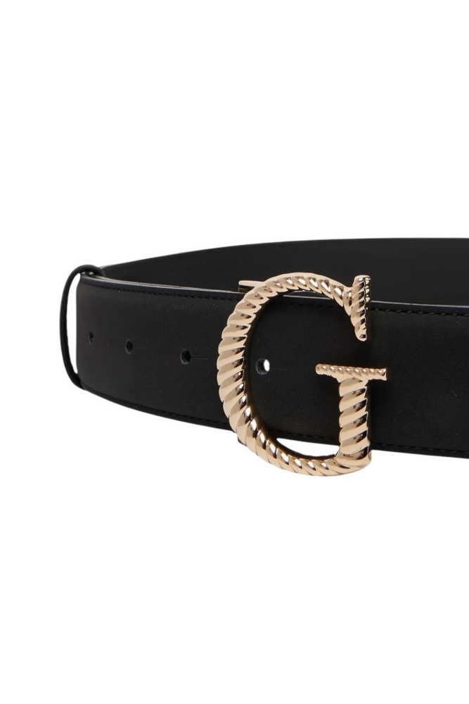 GUESS ADJ AND NOT REV PANT BELT H.35 ΖΩΝΗ ΓΥΝΑΙΚΕΙΑ BLACK