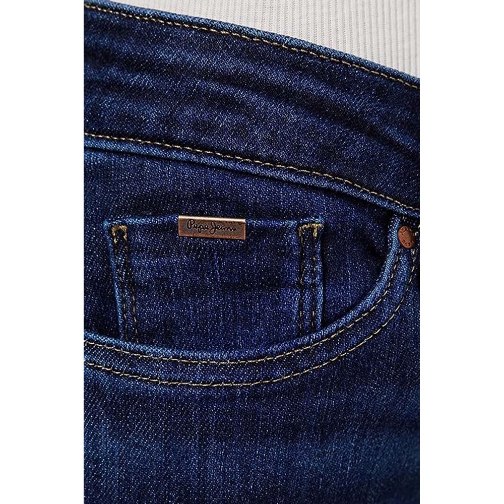 PEPE JEANS E1 DROP 2B PICCADILLY 32 ΠΑΝΤΕΛΟΝΙ ΓΥΝΑΙΚΕΙΟ BLUΕ DENIM