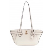 GUESS YESBA GRLFRND SHOULDER SATCHEL ΤΣΑΝΤΑ ΓΥΝΑΙΚΕΙΑ OFF WHITE