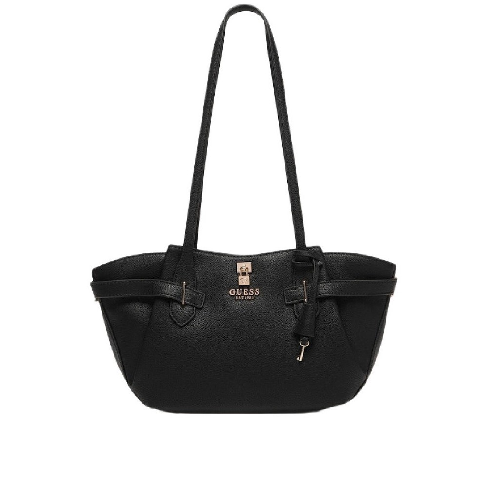 GUESS YESBA GRLFRND SHOULDER SATCHEL ΤΣΑΝΤΑ ΓΥΝΑΙΚΕΙΑ BLACK