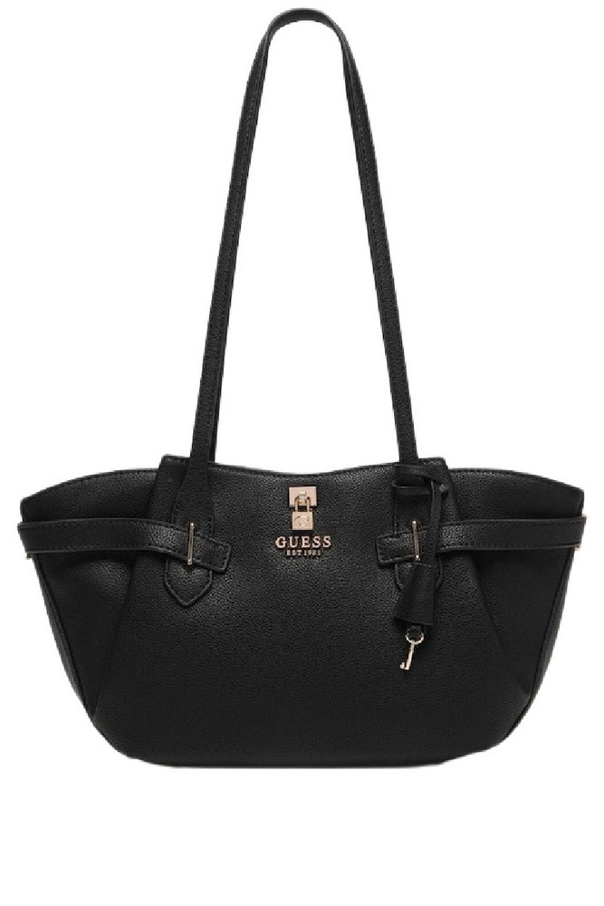 GUESS YESBA GRLFRND SHOULDER SATCHEL ΤΣΑΝΤΑ ΓΥΝΑΙΚΕΙΑ BLACK