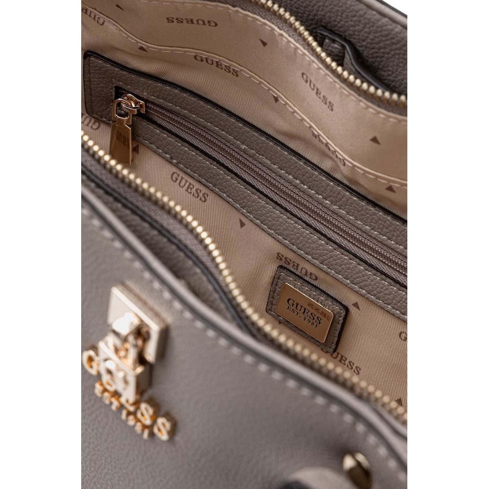 GUESS YESBA GRLFRND SHOULDER SATCHEL ΤΣΑΝΤΑ ΓΥΝΑΙΚΕΙΑ TAUPE