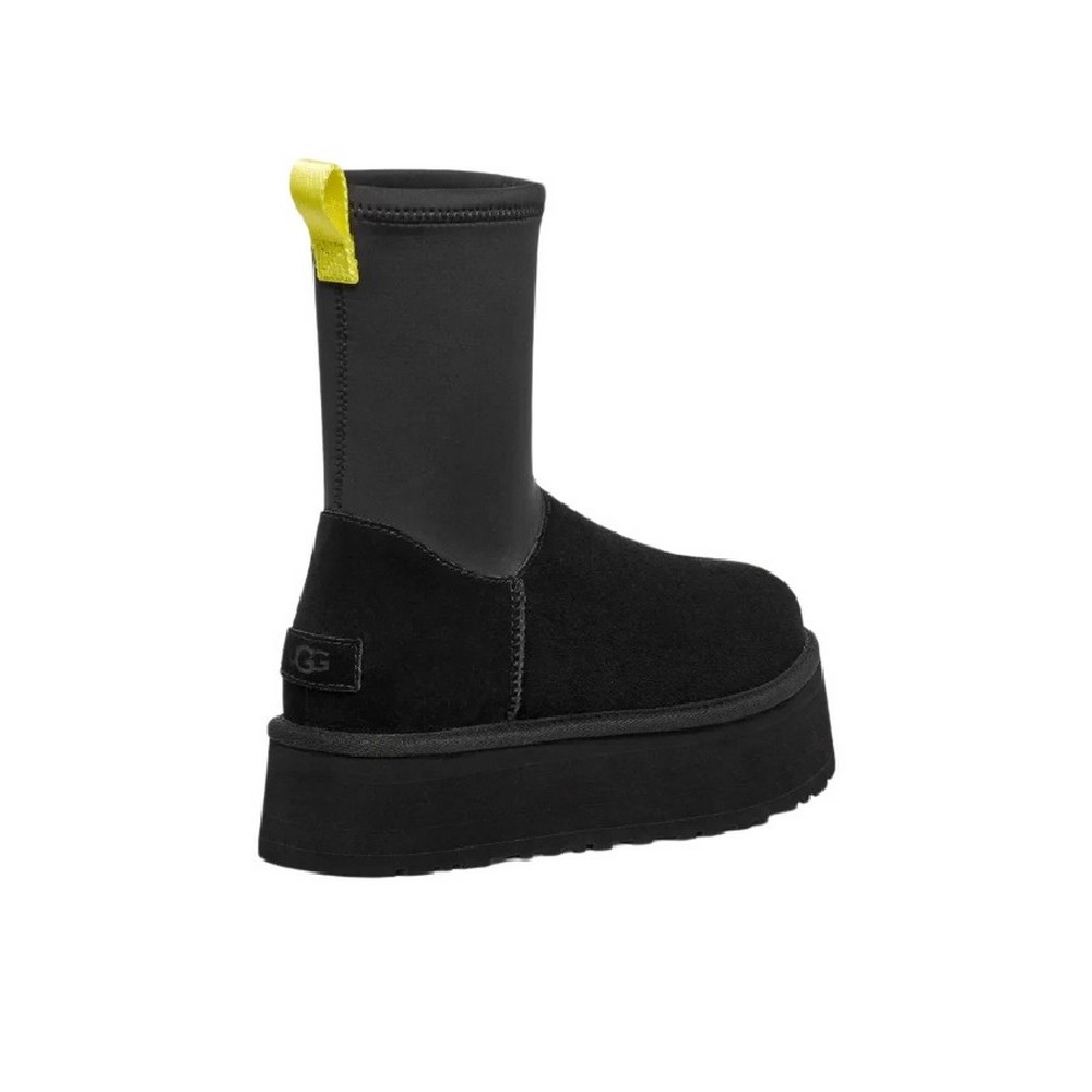 UGG CLASSIC DIPPER 1144031 ΜΠΟΤΑ ΓΥΝΑΙΚΕΙΑ BLACK