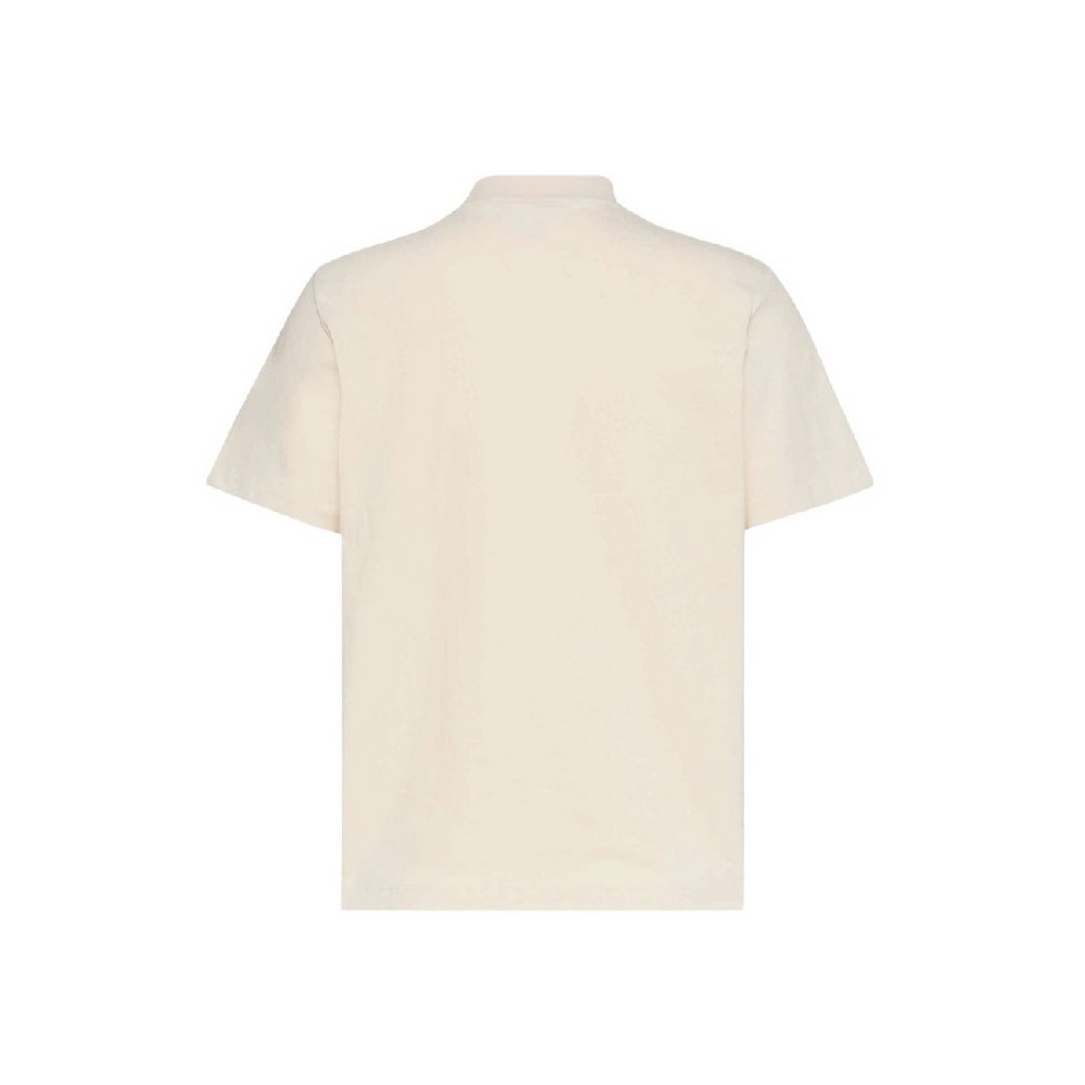 CALVIN KLEIN JEANS SS GIFT GIVING 20S EASY TEE T-SHIRT ΜΠΛΟΥΖΑ ΑΝΔΡΙΚΗ ECRU