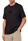 CALVIN KLEIN JEANS SS GIFT GIVING 20S EASY TEE T-SHIRT ΜΠΛΟΥΖΑ ΑΝΔΡΙΚΗ BLACK