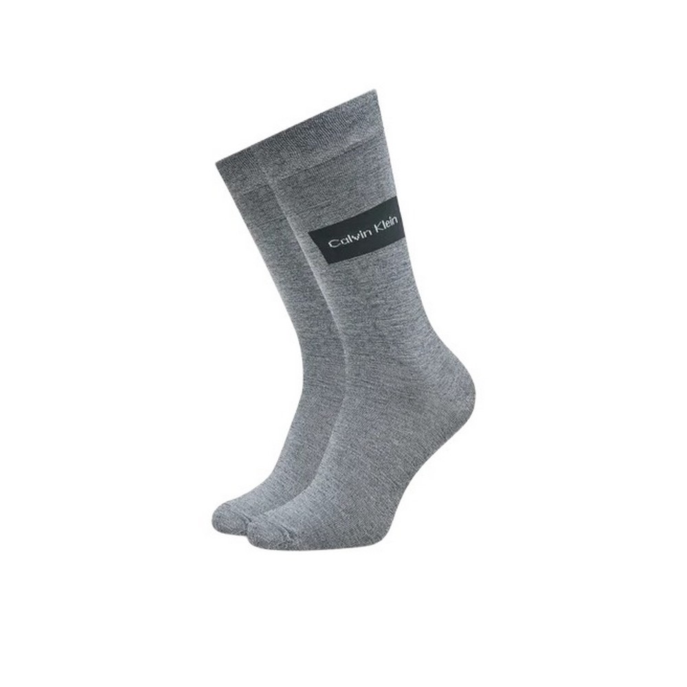 CALVIN KLEIN JEANS CK MEN SOCK 4P ALL OVER LOGO GIFTBOX ΚΑΛΤΣΕΣ ΑΝΔΡΙΚΕΣ MULTI