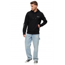 SUPERDRY UTILITY SPORT LOGO ΜΠΛΟΥΖΑ ΦΟΥΤΕΡ ΑΝΔΡΙΚΗ BLACK