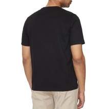 GUESS CN PATCH TEE T-SHIRT ΜΠΛΟΥΖΑ ΑΝΔΡΙΚΗ BLACK